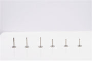 20g 18g 16g Implant Grade Titanium Threadless Push In Labret Bar 4mm Wide Flat Back Replacement 5mm/6mm/7mm/8mm/9mm/10mm