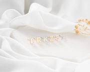 Sterling Silver Initial Stud Earrings, Personalized Monogram Earrings Custom Earrings, Personalized Alphabet Stud Earrings, Gift for Her