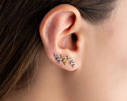 20G/18G/16G Snake Push Pin Labret • Threadless Flat Back Earring • Tragus Stud • Flat Back Stud • Helix Stud • Cartilage Stud • Nose Stud